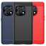 For OnePlus 11 10T 10 9 Pro Fiber Carbon Silicone Rugged Case Cover
