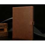 Luxury Crazy Horse Texture Leather Stand Case for iPad Air with Sleep/Wake-up Function & Card Slots - Brown