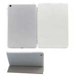 Magnetic Smart Cover Leather + Back Case for iPad Air - White