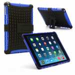 Shockproof Survivor Military Duty Hybrid Hard Case For iPad Air - Blue