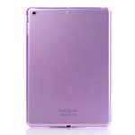 High Quality Clear Transparent TPU Soft Case Cover for Apple iPad Air 5 - Pink