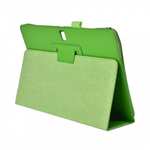 Lychee Leather Stand Fold Folio Case for Samsung Galaxy Tab S 10.5 T800 - Green