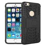 Heavy Duty Durable Case Cover Stand For iPhone 6 Plus/6S Plus 5.5inch - Black