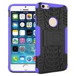 Heavy Duty Durable Case Cover Stand For iPhone 6 Plus/6S Plus 5.5inch - Purple
