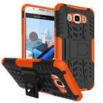 Hybrid Dual Layer Armor Defender Case with Stand For Samsung Galaxy J7 / Crown / Prime / Pro / Refine / Star