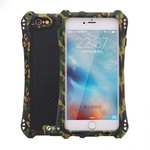 R-JUST Shockproof Aluminum metal Case For iPhone 5S/SE - Camouflage