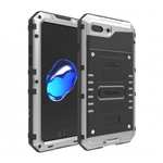IP68 Waterproof Shockproof Aluminum Metal Case for iPhone 7 Plus 5.5inch - Silver