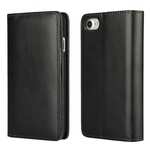 Multifunction Wallet PU Leather Flip Stand Case For iPhone SE 2020 / 7 4.7 inch - Black