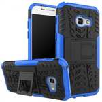 ShockProof Dual Layer Armor Kickstand Protective Case For Samsung Galaxy A5 (2017) - Blue