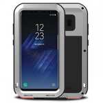 Metal Aluminum Shockproof Case Cover For Samsung Galaxy S8 - Silver