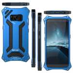 R-JUST Dust Shock Proof Waterproof Aluminum Metal Case Cover For Samsung Galaxy S8+ Plus - Blue