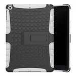 Rugged Armor Shockproof Dual Layer Protective Kickstand Case For Apple iPad 9.7 (2017) - White