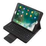Removable Bluetooth Keyboard Leather Case for 10.5-inch iPad Pro - Black