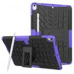 Rugged Armor TPU Hard Hybrid ShockProof Stand Case Cover For iPad Pro 10.5 inch - Purple