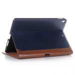 Business Book Style Leather Flip Stand Case for iPad Pro 10.5-inch - Dark Blue