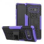 Shockproof TPU&PC Hybrid Stand Case Cover For Samsung Galaxy Note 8 - Purple