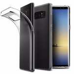 Ultra Slim Thin Flexible Tpu Gel Rubber Soft Skin Case for Samsung Galaxy Note 8 - Transparent