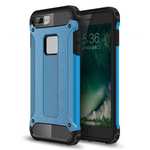 Dustproof Dual-layer Hybrid Armor Protective Case For Apple iPhone 8 Plus 5.5inch - Blue