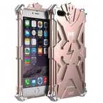 Premium Armor Full Aluminum Metal Protective Case for iPhone 8 Plus 5.5inch - Rose gold