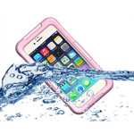 Waterproof Shockproof Dirtproof Hard Case Cover for iPhone 8 Plus 5.5 inch - Pink