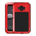 Powerful ShockProof Dustproof LifeProof Aluminum Case for Huawei Mate 10 - Red