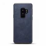 Ultra Slim Shockproof Soft PU Leather Case Cover For Samsung Galaxy S9 S9 Plus - Dark Blue