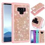 For Samsung Galaxy Note 9 Hybrid Rugged Armor Hard Rubber Case Shockproof Cover