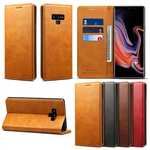 For Samsung Galaxy Note 9 Flip Wallet Leather Stand Protective Case Cover