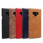Cowhide Leather Back Phone Case for Samsung Galaxy Note 9 / S10 S10 Plus / S20 Ultra Plus / Note 10 Plus