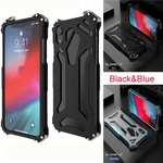R-JUST Shockproof Full Aluminum Metal Case Cover for iPhone SE 2020 7 8 Plus X XS XS MAX XR