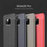 For Huawei Mate 20 Pro Mate 20 Lite Soft Silicone Leather Matte Case Cover