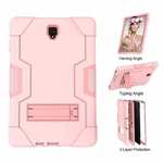 ShockProof Armor Kickstand Protective Case For Samsung Galaxy Tab S4 10.5 T830/T835 - Rose Pink