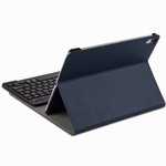 Bluetooth Keyboard Stand Leather Case for iPad pro 11-inch 2020- Dark Blue