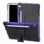 For iPad pro 11-inch 2020 Dual Layer Hybrid Shockproof Kickstand Case - Purple