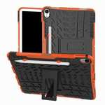 For iPad pro 11-inch 2020 Dual Layer Hybrid Shockproof Kickstand Case - Orange