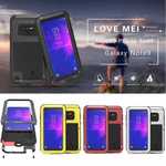 Heavy Duty Armor Aluminum Metal Shockproof Hard Case For Samsung Galaxy Note 9 10 Plus