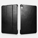 ICARER Vintage Series Genuine Leather Smart Case For iPad Pro 11 inch - Black