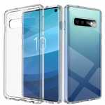For Samsung Galaxy S10 Soft TPU Crystal Transparent Slim Anti Slip Full-Body Protective Case Cover
