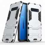 Armor Hybrid Slim Case Shockproof Stand Cover For Samsung Galaxy S10e - Silver