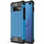 Hybrid Armor Case For Samsung Galaxy S10e Shockproof Rugged Bumper Cover - Blue