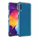 For Samsung Galaxy A50 Shockproof Rubber Clear Soft TPU Case Cover