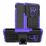 For LG G8 ThinQ Case Cover Shockproof Hybrid Rugged Rubber - Purple
