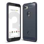For Google Pixel 3a Case Shockproof Soft Tpu Gel Cover Navy