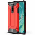 For OnePlus 7 / 7 Pro Shockproof Hybrid Hard Armor Phone Case Red