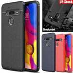 For LG G8 ThinQ G820 Case Shockproof Leather Rubber Ultra Soft TPU Cover