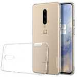 For OnePlus 7 Pro Case Nillkin Transparent Slim TPU Silicone Soft Cover