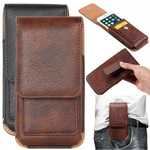 For OnePlus 7 Pro Leather Case Card Slot Wallet Belt Clip Loop Pouch Cover