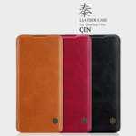 NILLKIN QIN For OnePlus 7 Pro Case Ultra Slim Flip Leather+PC Wallet Card Cover