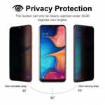 For Samsung Galaxy A20e Privacy Anti-Spy Tempered Glass Screen Protector