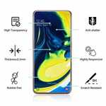 2-Pack For Samsung Galaxy A80 9H Clear Tempered Glass Screen Protector